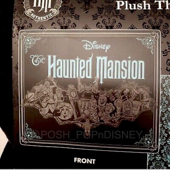 DISNEY The Haunted Mansion Reversible heavy Plush Throw Blanket - Picture 2 of 4